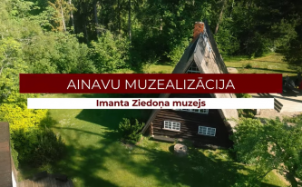 Projekta AINAVU MUZEALIZĀCIJA  viesojās Ziedoņa muzejā